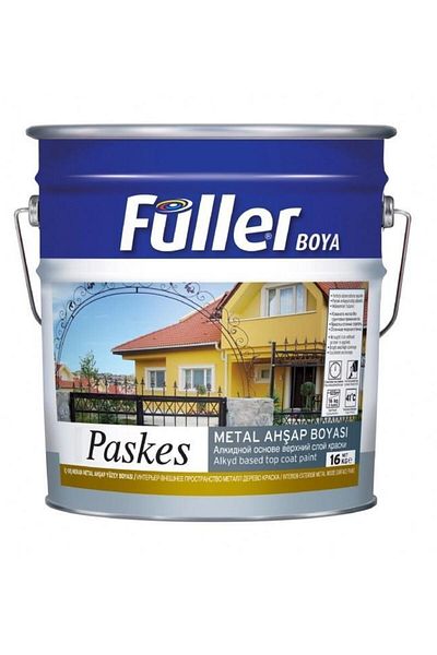 NEZADE STORE Paskes Synthetic Metal Paint 2.5 Kg Flag Red