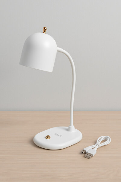 Cata Şarjlı Dokunmatik Masa Lambası - 4000K Doğal Beyaz Işık, Minimal Tasarım