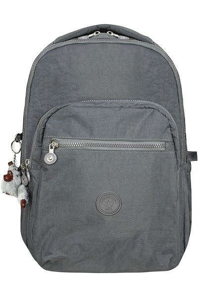 Kingston Hill Crinkle Fabric Lightweight Backpack - Suitable for School/Daily Use, Waterproof, Multi-Compartment