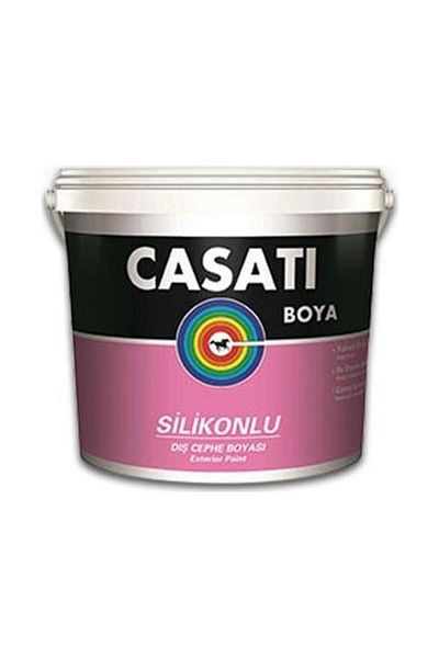NEZADE STORE Casati Silicone Exterior Paint 2.5 Liter White