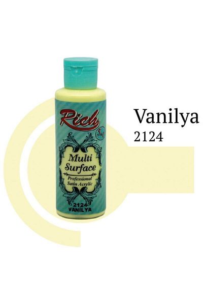 MR RZN STORE Rich Multi Surface 2124 Vanilla Acrylic Paint 120 cc