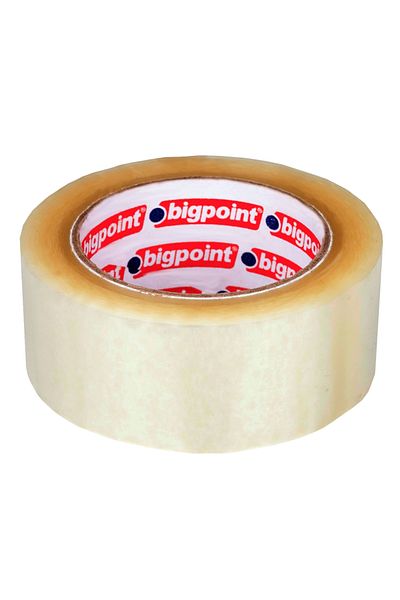 Bigpoint Duct Tape 45 mm X 100 m Transparent - Pack of 6