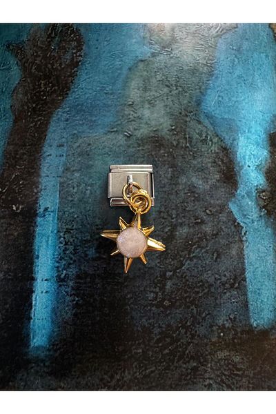LAİKA Steel Sun Italian Bracelet Charm