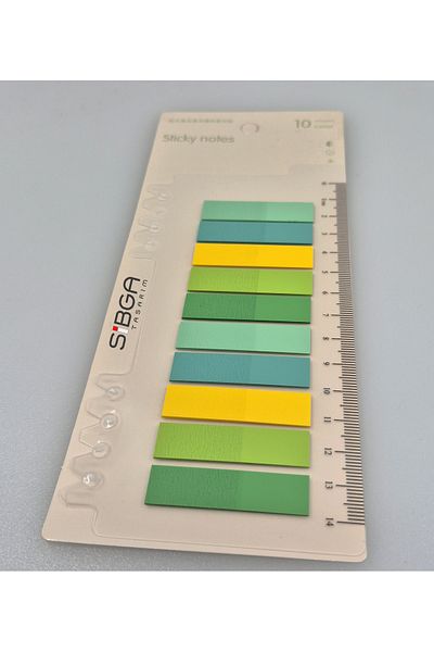 sibga tasarım Transparent Colored Postit Post-it Post It.Bookmark Bookmark Postit Sticker Note Paper 200 Sheets