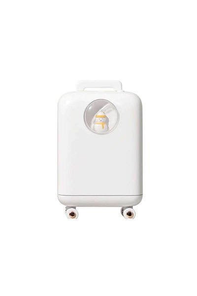 SMARTECH Umidificator de aer, purificator, rezervor de 210 ml, cu iluminare, cărucior și Moș Crăciun