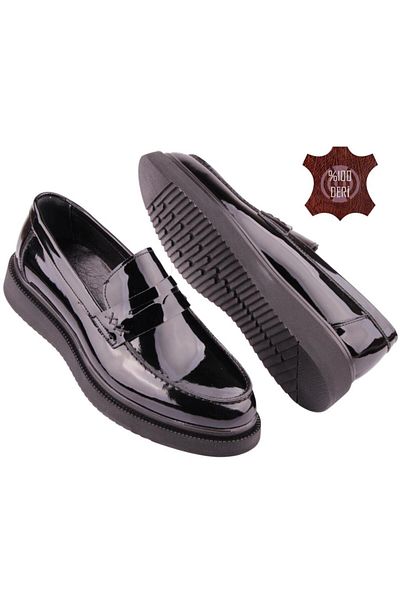 DETECTOR Genuine Leather Orthopedic Sole Men's Classic Shoes 1886