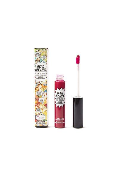 the balm Read My Lips Ginseng Lip Gloss - Hupa Hupa, 0.219 oz