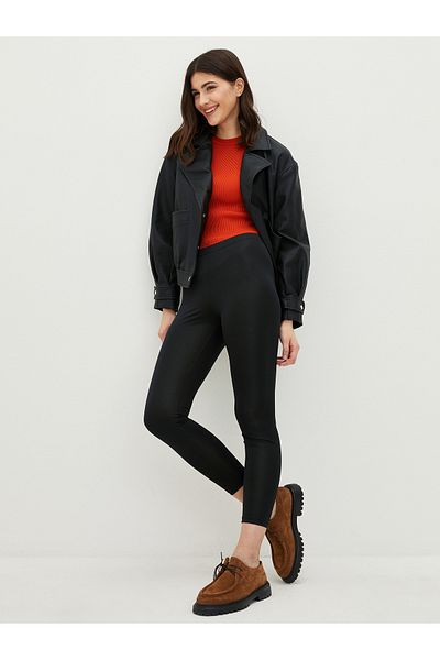 LC Waikiki Women's Elastic Waist Plain Tights