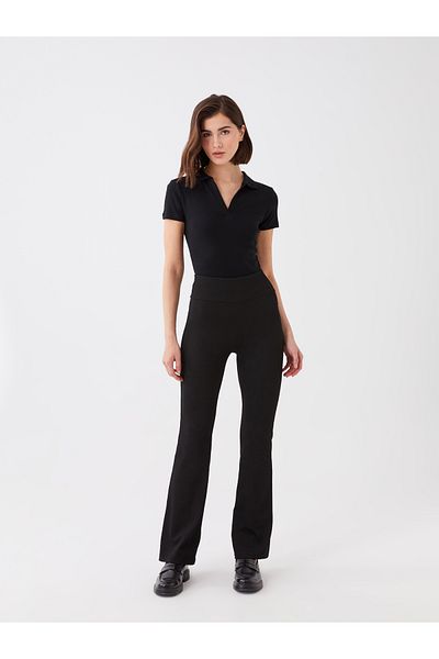 LC Waikiki Elastic Waist Spanish Leg Women's Tights Pants