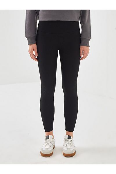 LC Waikiki Elastic Waist Textured Women's Tights