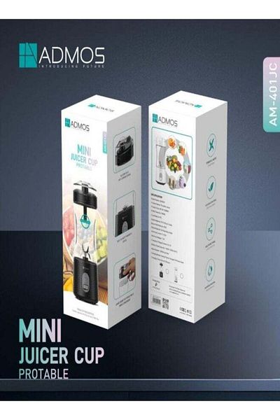 ADMOS Mini Portable Usb Electric Fruit Juicer