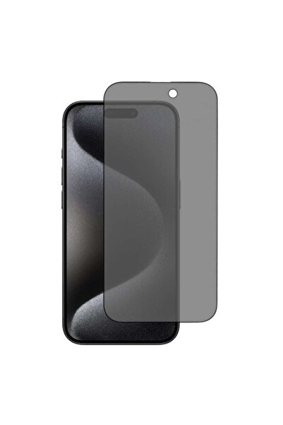 OEM Folie de sticlă Privacy pentru iPhone 15 PRO - cu Full glue