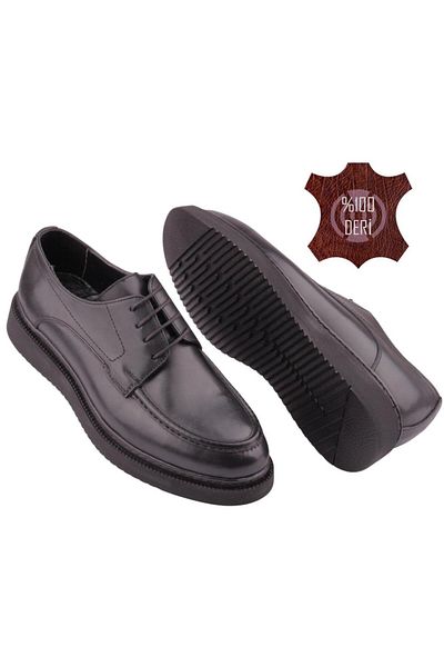 DETECTOR Genuine Leather Orthopedic Sole Men's Classic Shoes 1889