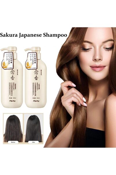 Diyating Sakura Japanese Shampoo for Hair Loss, Hair Growth, Cherry Blossom, 300ml