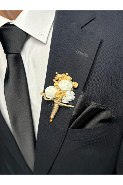 HARES Damat & Sağdıç Özel Yaka Çiçeği