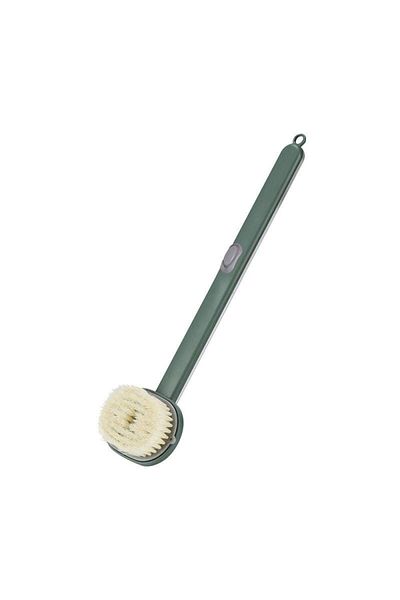 SIKS Bath Brush, Ideal For Back, Soles, Exfoliating Effect, 36x9 Cm, Green