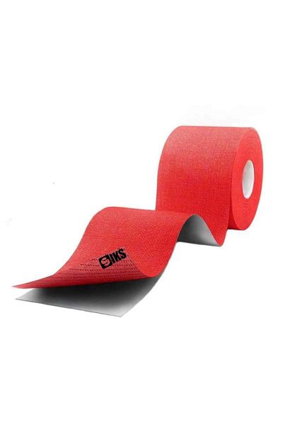 SIKS ® Kinesiology Tape for muscle support, for sportsmen and athletes, red