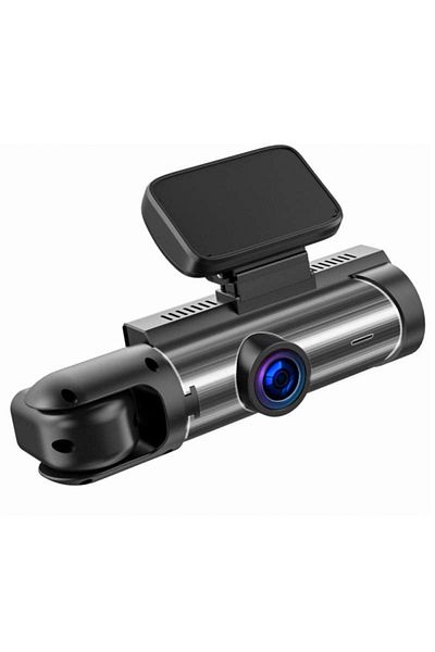 SIKS Triple Car DVR Camera SIKS Pro T3 Super Full HD 1080P, Night Vision, Supports USB Card