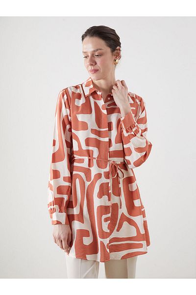 LC Waikiki New Season Patterned Women's Shirt Tunic - S5J667Z8
