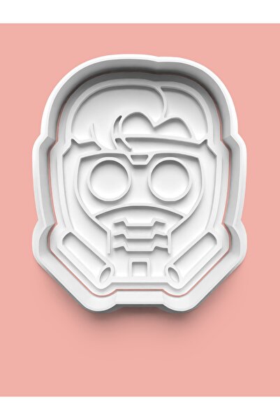 AKTASTORE قالب بسكويت على شكل ستار لورد وقالب عجينة السكر