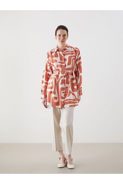 LC Waikiki New Season Patterned Women's Shirt Tunic - S5J667Z8