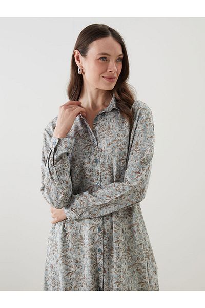LC Waikiki New Season Patterned Women's Shirt Tunic - S5Ip24Z8