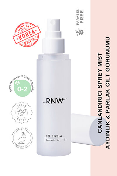 rnw Nemli, Parlak Cilt Görünümü İçin Canlandırıcı Seramid Sprey Mist