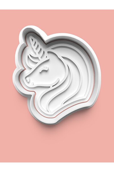 AKTASTORE قالب كوكيز وحيد القرن وقالب عجينة السكر