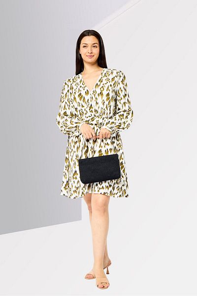 Scotch & Soda Women Allover Print Mini Dress, Multicolor