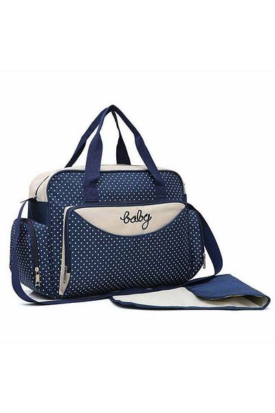 Generic New Dot Design Diaper Bag Crossbody Large Capacity Mommy Bag