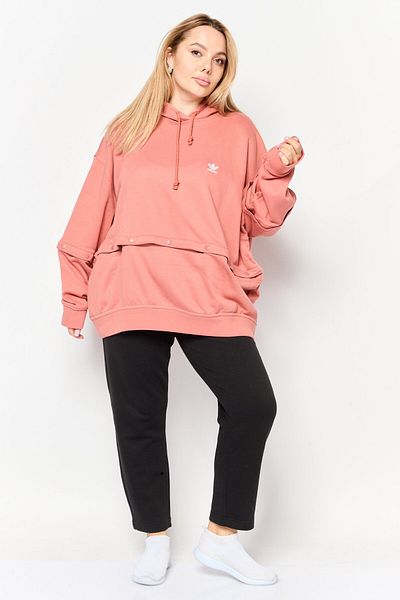 adidas Women Sportswear Fit Long Sleeve Training Sweatshirts, Light Brown