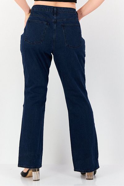 Universal Thread Women Bootcut High Waist Stretchable Denim, Dark Blue