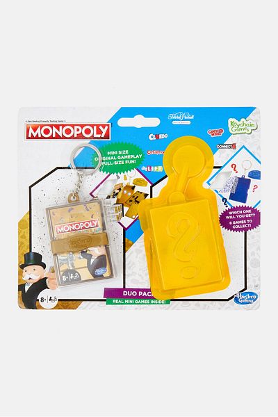Monopoly 2 Pack Deal Card Game, Assorted