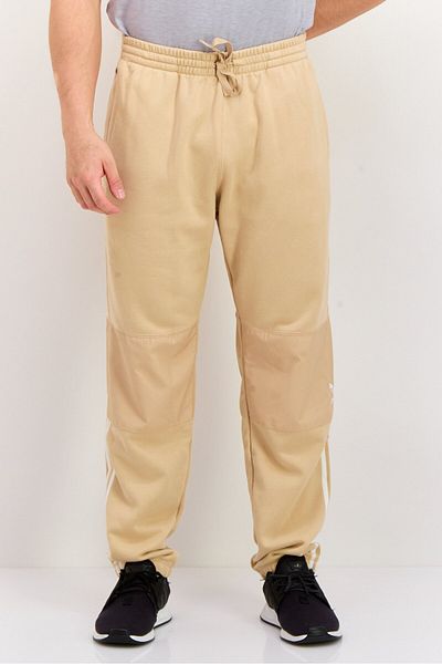 adidas Men Sportswear Fit Outdoor Sweatpants, Tan