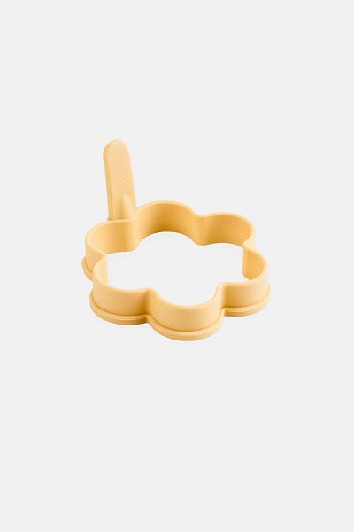 YOTO Silicone Egg Ring Flower, Yellow