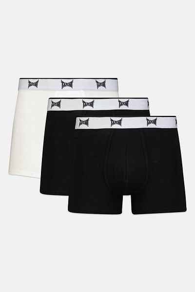 Tapout Men 3 Pcs Brand Logo Boxer Briefs, Multicolor
