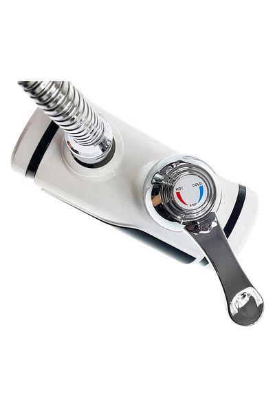 Generic FOTOFUN Electric Faucet for Water Heating + Mop, Broom, Kitchen Utensil Holder