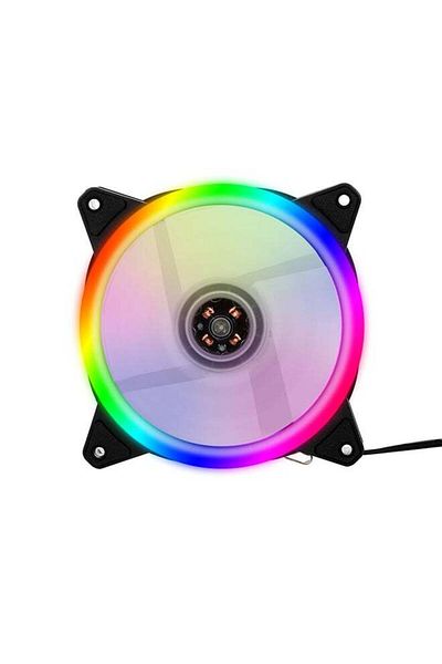 Generic مروحة تبريد RGB باللون الأسود