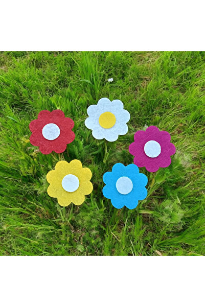 ÖZKARDEŞLER BABY Özkardeşler Baby Colorful Floral Daisy7Cm 50Pcs