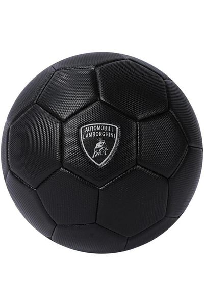 Generic LAMBORGHINI Textured Size 5 Soccer Ball Black 12.7cm 145455