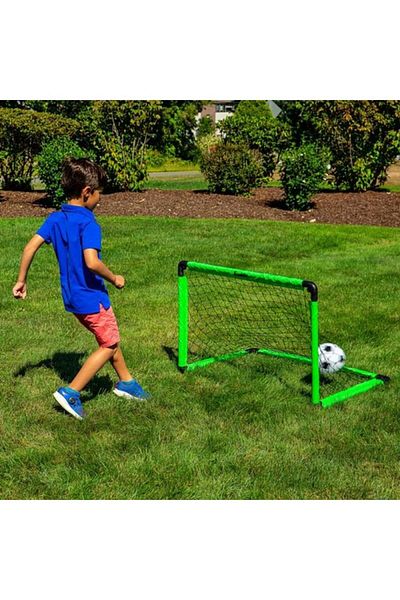 Generic Franklin Instant Soccer Goal Set with Pump and Ball Multicolor 24 x 36cm 60156