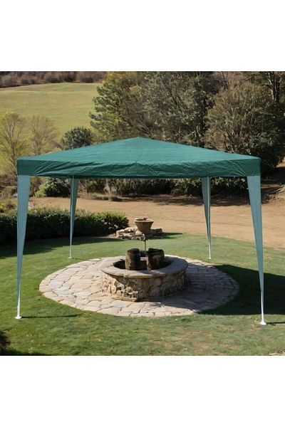 Generic LIVING ACCENTS Polyethylene Gazebo Green