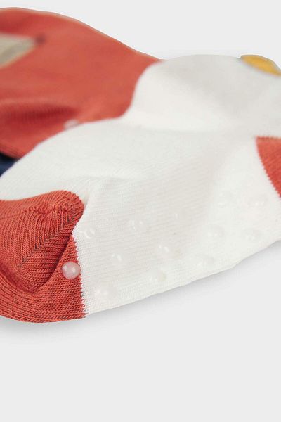DeFacto Baby Boy Anti-Slip Sole 5-Piece Cotton Long Socks E5007A5Ns