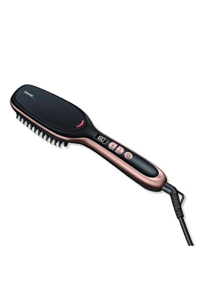 Generic Beurer StylePro HS60 Ceramic Coating Hair Straightening Brush Black a...