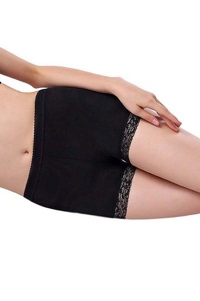 Generic Joychic Breathable Stretch Hip-Up Shapewear Black