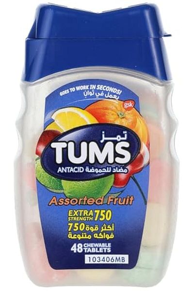 Tums Extra Strength 750 mg – 48 Count