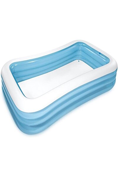 Intex Inflatable Family Rectangular Pool – 3.05m x 1.83m x 56cm (120" x 72" x 22")