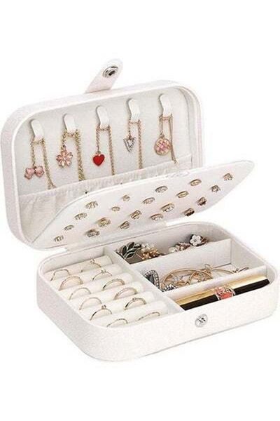 HALAMODO Travel Accessories Jewelry Organizer Box