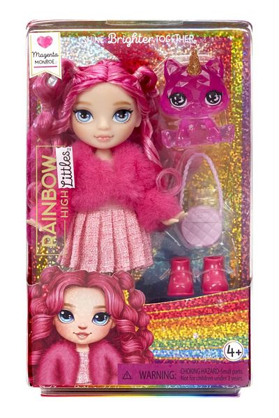 Rainbow High LITTLES MAGENTA MONROE DOLL