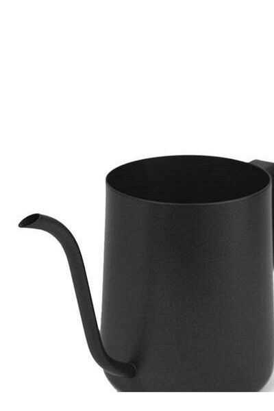 HALAMODO Long Narrow Spout Coffee And Tea Pot Black